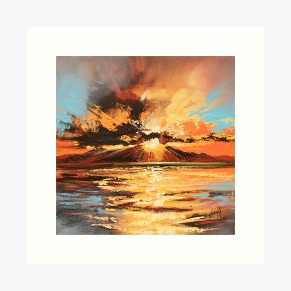 Item preview, Arran Sunset designed and sold by scottnaismith.