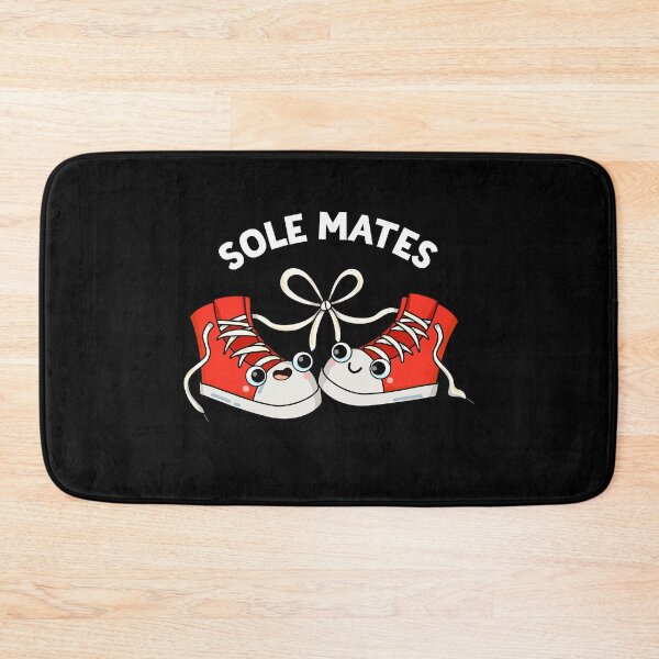 Item preview, Sole Mates Funny Shoe Puns (Dark BG) designed and sold by punnybone.