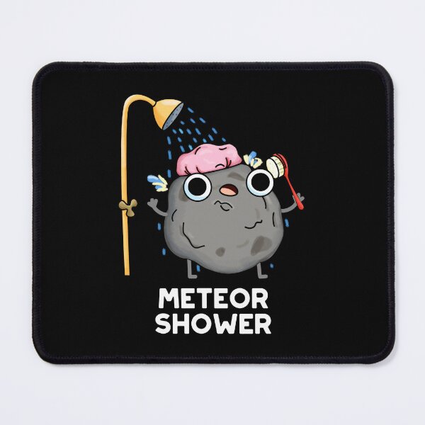 Item preview, Meteor Shower Funny Astronomy Puns (Dark BG) designed and sold by punnybone.