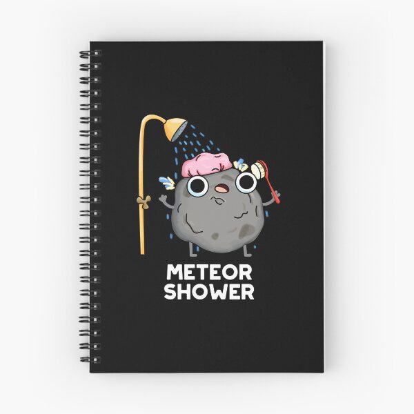 Item preview, Meteor Shower Funny Astronomy Puns (Dark BG) designed and sold by punnybone.