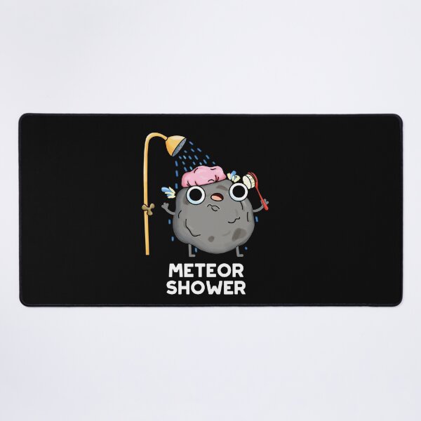 Item preview, Meteor Shower Funny Astronomy Puns (Dark BG) designed and sold by punnybone.