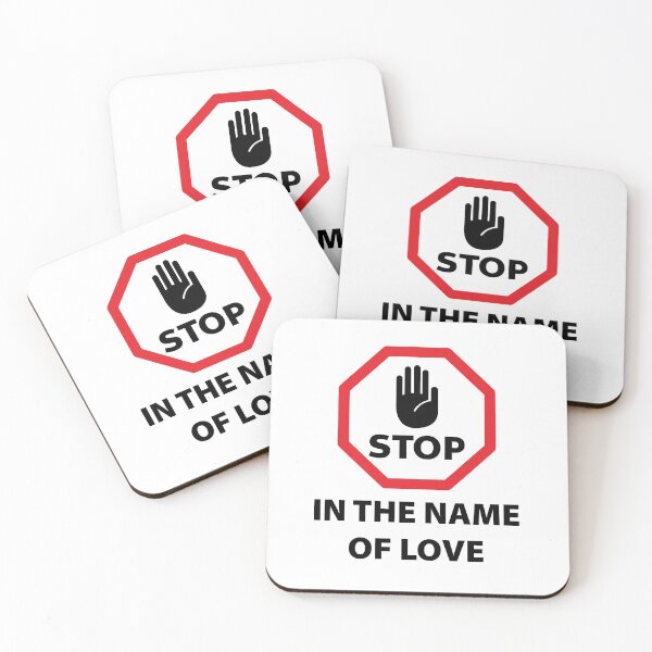 Item preview, STOP – In the Name of Love designed and sold by cjgraphic.