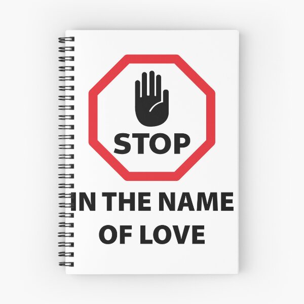 Item preview, STOP – In the Name of Love designed and sold by cjgraphic.