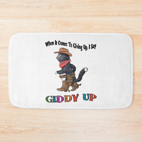 Item preview, When It Comes To Giving Up I Say Giddy Up designed and sold by Big Twelve.