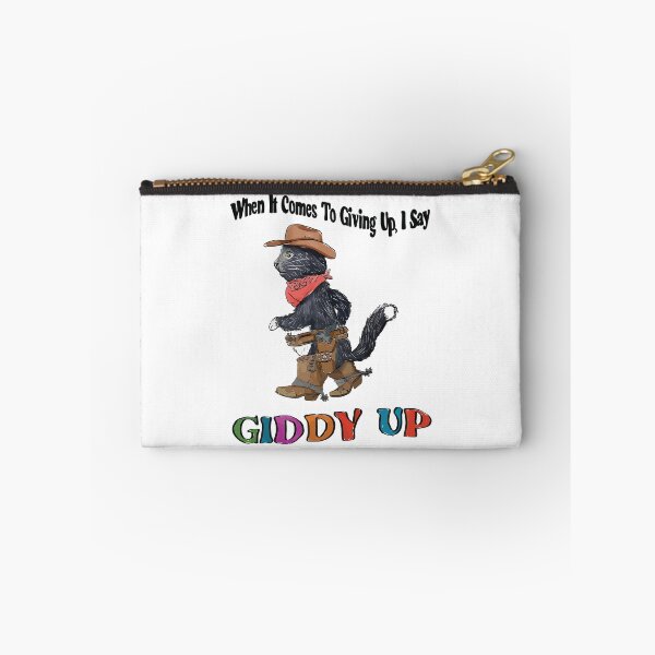 Item preview, When It Comes To Giving Up I Say Giddy Up designed and sold by Big Twelve.
