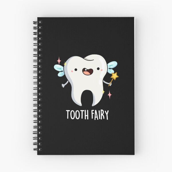 Item preview, Tooth Fairy Funny Tooth Puns (Dark BG) designed and sold by punnybone.