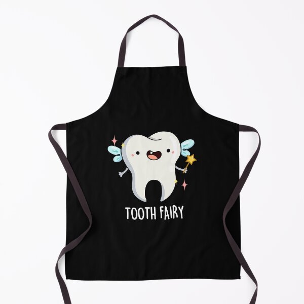Item preview, Tooth Fairy Funny Tooth Puns (Dark BG) designed and sold by punnybone.