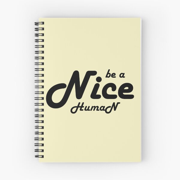 Item preview, be a nice human designed and sold by manardesign.