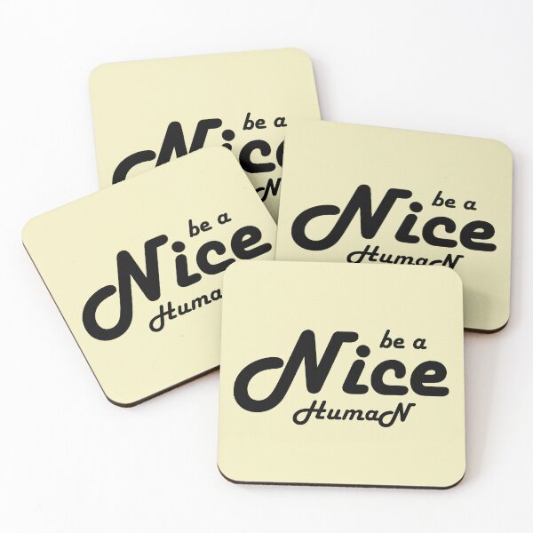 Item preview, be a nice human designed and sold by manardesign.