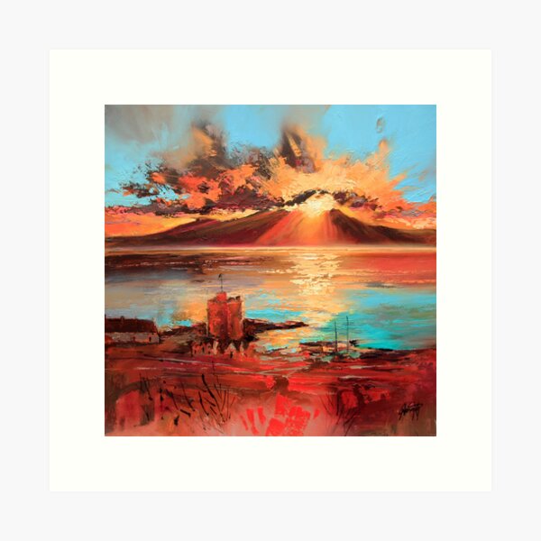 Item preview, Arran From Portencross designed and sold by scottnaismith.