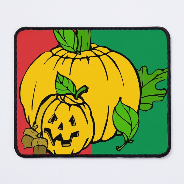 Item preview, Halloween angry pumpkin face designed and sold by theredsharp.