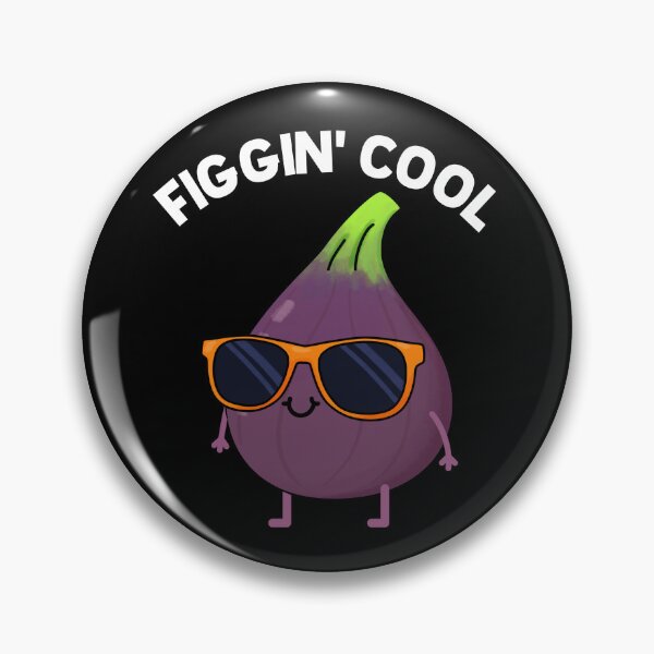 Artikelvorschau, Figgin Coole lustige Feigen-Wortspiele (Dark BG) entworfen und verkauft von punnybone.
