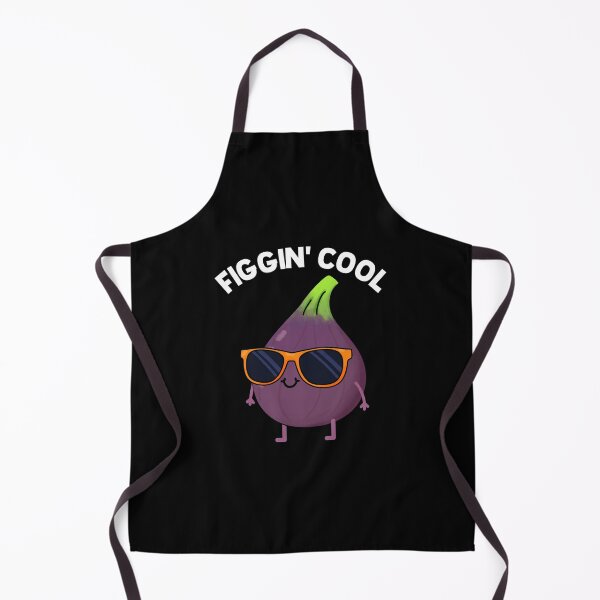 Item preview, Figgin Cool Funny Fig Puns (Dark BG) designed and sold by punnybone.