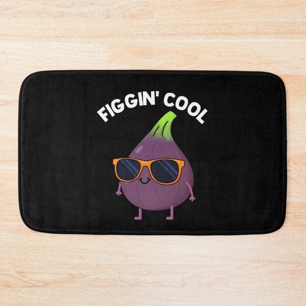 Item preview, Figgin Cool Funny Fig Puns (Dark BG) designed and sold by punnybone.