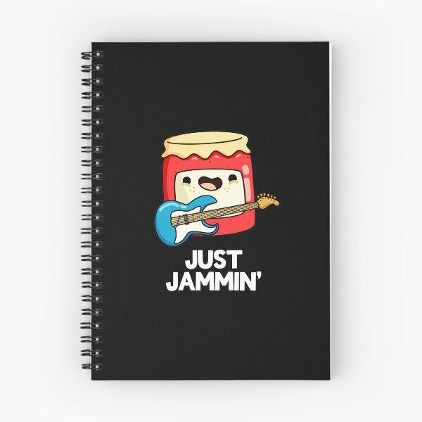 Item preview, Jammin Rocker Funny Jam Puns (Dark BG) designed and sold by punnybone.