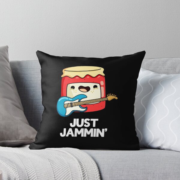 Item preview, Jammin Rocker Funny Jam Puns (Dark BG) designed and sold by punnybone.