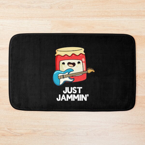 Item preview, Jammin Rocker Funny Jam Puns (Dark BG) designed and sold by punnybone.