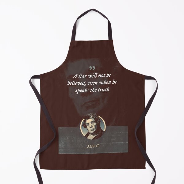 Item preview, Aesop - A liar will not be believed, even when he speaks the truth designed and sold by Syahrasi.