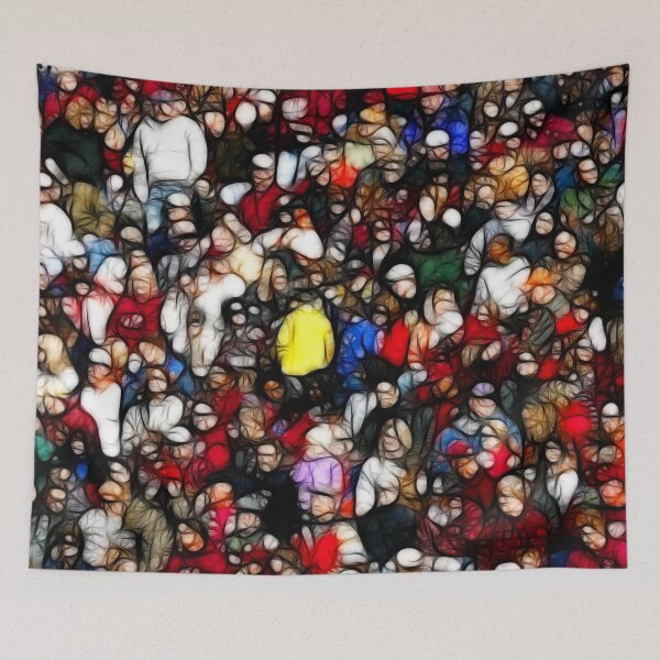 Item preview, Alone in the crowd designed and sold by RafaelLima7.