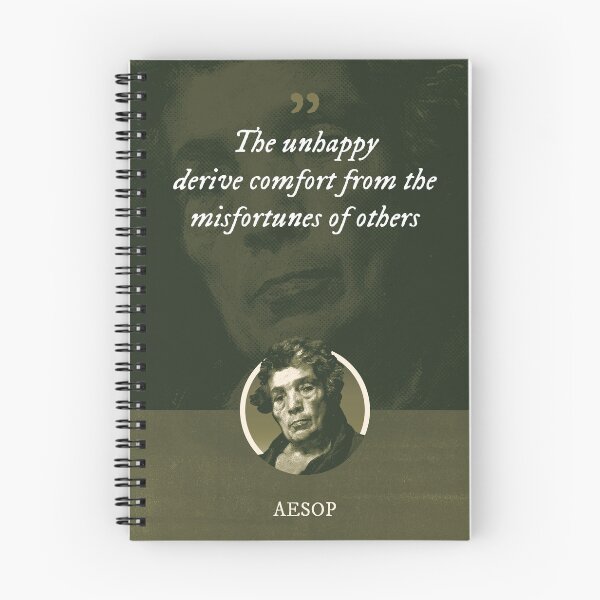 Item preview, Aesop - The unhappy derive comfort from the misfortunes of others designed and sold by Syahrasi.
