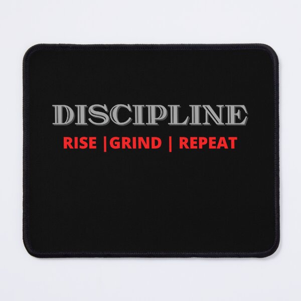 Item preview, Discipline Rise Grind Repeat designed and sold by Kreadiv.