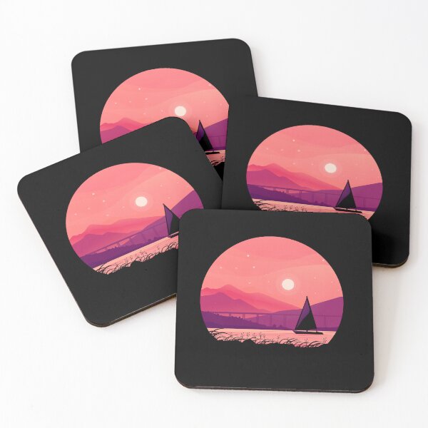 Item preview, Sail boat on lake at sunset designed and sold by RafaelLima7.