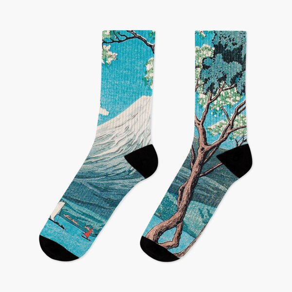 Item preview, Mount Fuji from Lake Yamanaka designed and sold by JapaneseArtShop.