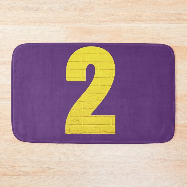 Item preview,  Number TWO YELLOW designed and sold by starfishstuff.
