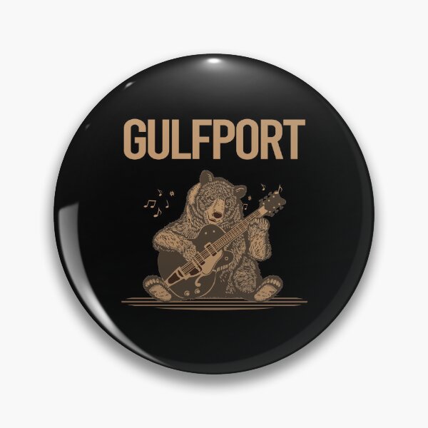 Artikelvorschau, Bär mit Gitarre Gulfport entworfen und verkauft von BloodMoneyTwit.