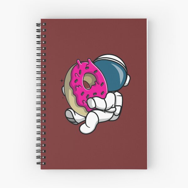 Item preview, Astronaut traveling in space with donut designed and sold by Donutlovers.