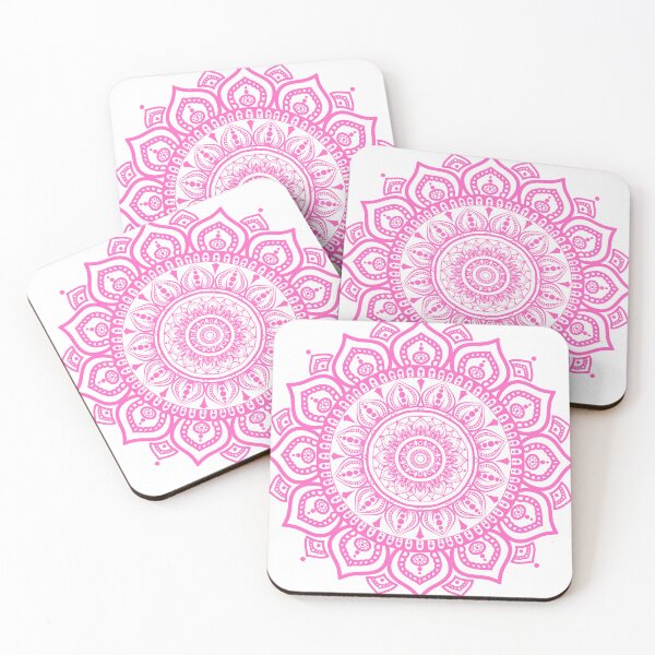 Item preview, Pink mandala designed and sold by FunnyEye.