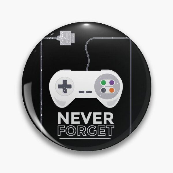 Item preview, Never Forget Classic Video Game Controller Retro Vintage Never Forget Gift designed and sold by Countrysmart.