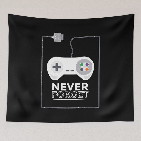 Item preview, Never Forget Classic Video Game Controller Retro Vintage Never Forget Gift designed and sold by Countrysmart.
