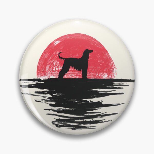 Artikelvorschau, Afghan Hound Dog Japan Sunset entworfen und verkauft von rafaeltto.
