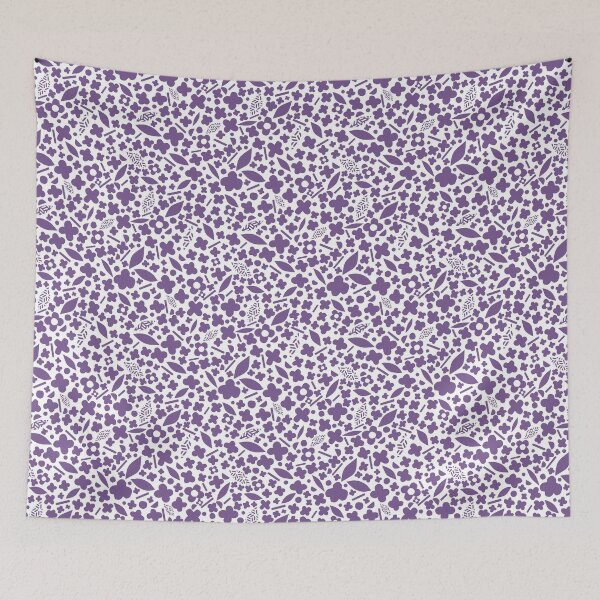 Item preview, Flowers and leaves pattern 5 designed and sold by KathWatmough.