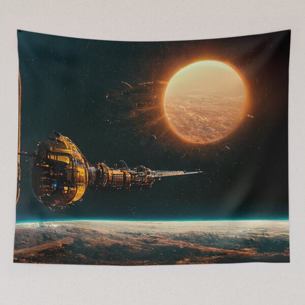 Item preview, Venturing Through the Cosmic Vortex: Space Wormhole designed and sold by aiartdirection.