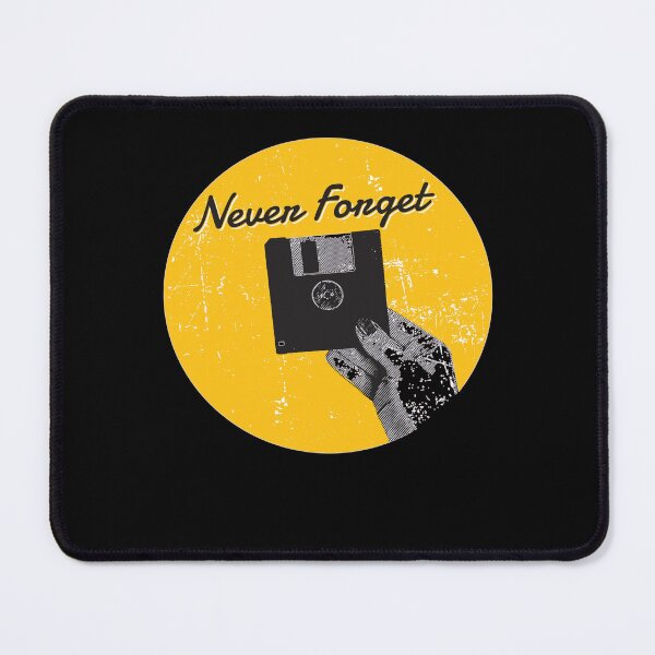 Item preview, Never Forget Computer Floppy Disks Great Retro Vintage Never Forget Gift designed and sold by Countrysmart.