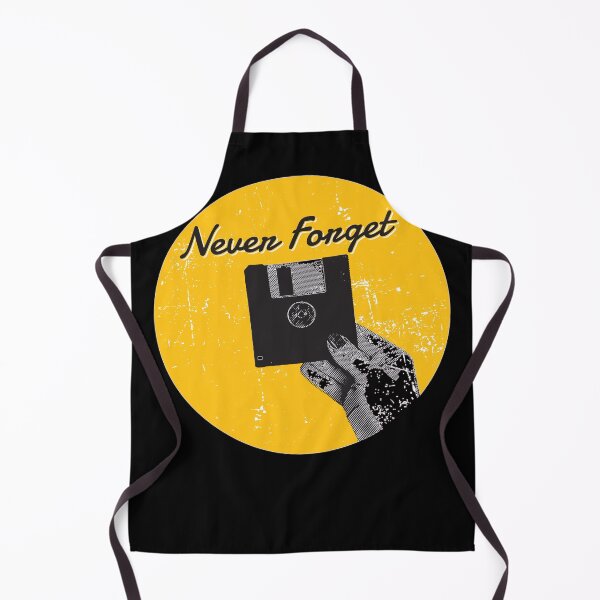 Item preview, Never Forget Computer Floppy Disks Great Retro Vintage Never Forget Gift designed and sold by Countrysmart.