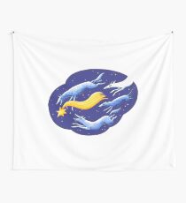 Sternschnuppen - Falling Stars - Sirius - Sternenfänger Wall Tapestry