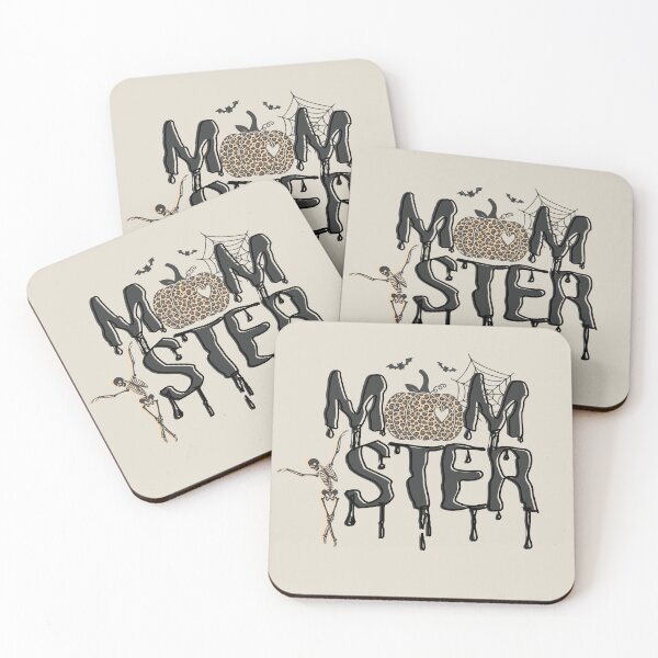 Item preview, Momster Halloween Mom Ster Dancing Skeleton Leopard Pumpkin  designed and sold by JooArtPrints  ★★★★★.