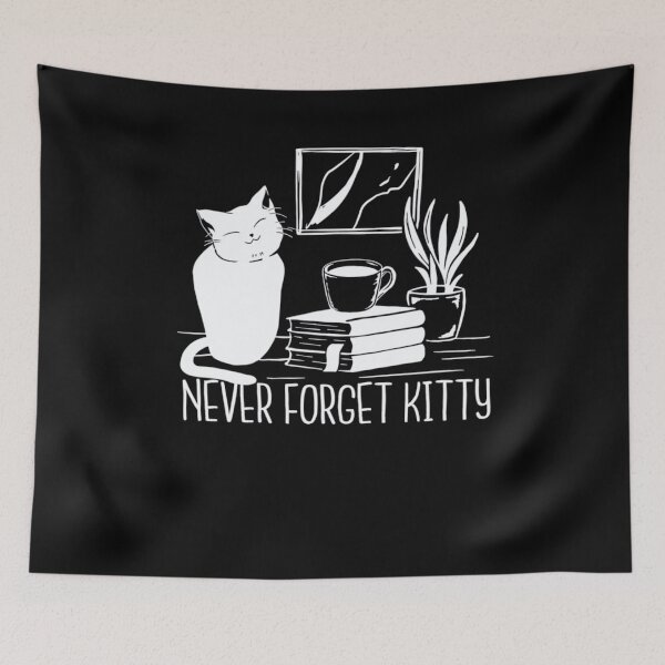 Item preview, Never Forget Kitty Great Retro Vintage Never Forget Gift designed and sold by Countrysmart.