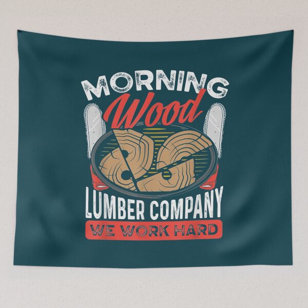 Item preview, Funny woodworking Dad Father Carpenter Morning Wood Lumber designed and sold by RyderTan.