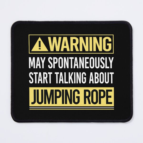 Item preview, Warning About Jumping Rope Jump Skipping Rope designed and sold by WrightTrouble.