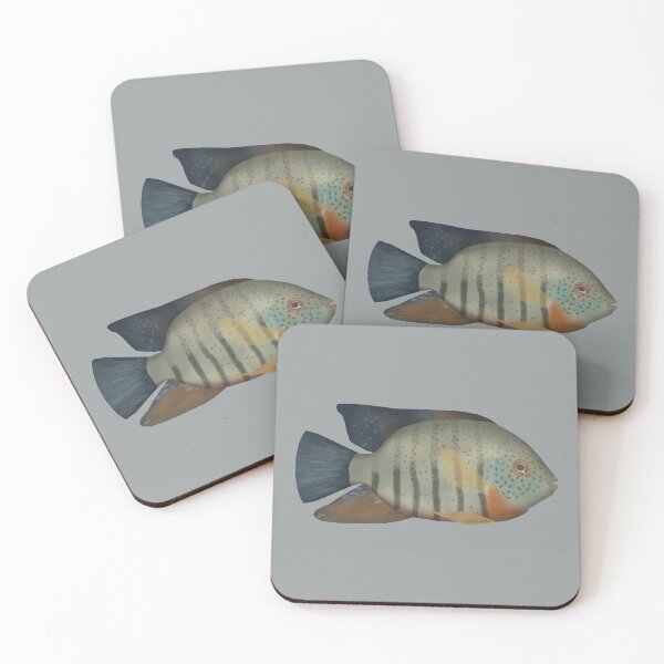 Item preview, Red Tiger Severum designed and sold by fishfolkart.
