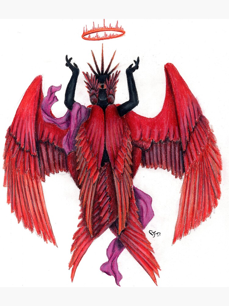 Seraphim, first of the nine choirs of angels