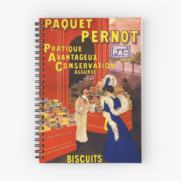 Item preview, PAQUET PERNOT BISCUITS PERNOT 1905 Vintage France Poster by Leonetto Cappiello designed and sold by retroposters.