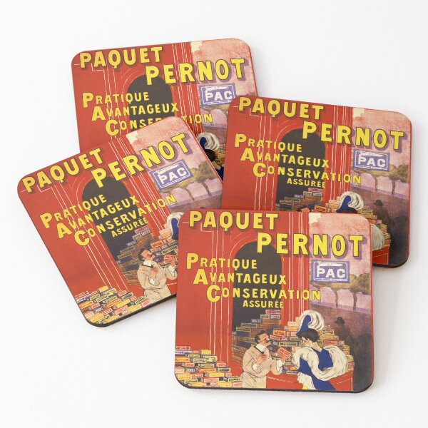 Item preview, PAQUET PERNOT BISCUITS PERNOT 1905 Vintage France Poster by Leonetto Cappiello designed and sold by retroposters.