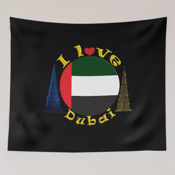 Item preview, I love Dubai - United Arab Emirates designed and sold by ELBERSAID.