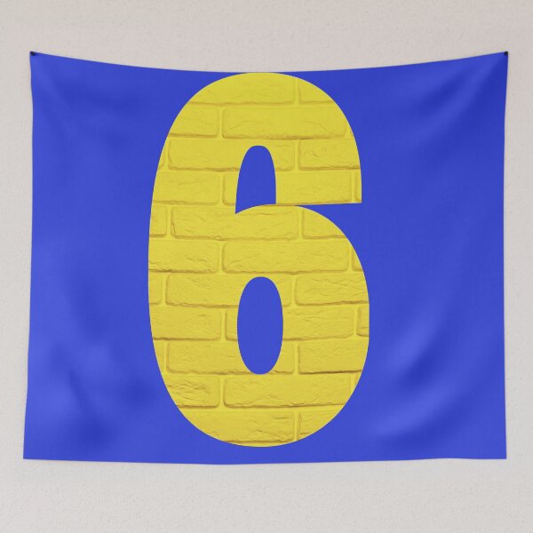 Item preview,  UNIQUE Number 6 designed and sold by starfishstuff.