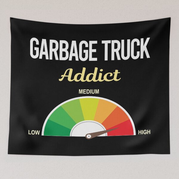 Item preview, Addict Garbage Truck Trucks designed and sold by PriscillaHerna.